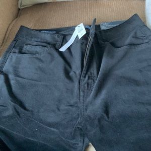 Selling black velvet pants from Talbots with original tags.